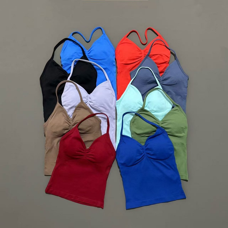 Yoga Mat For Fitness - Gym Sport Tops Dames Naadloze Yoga