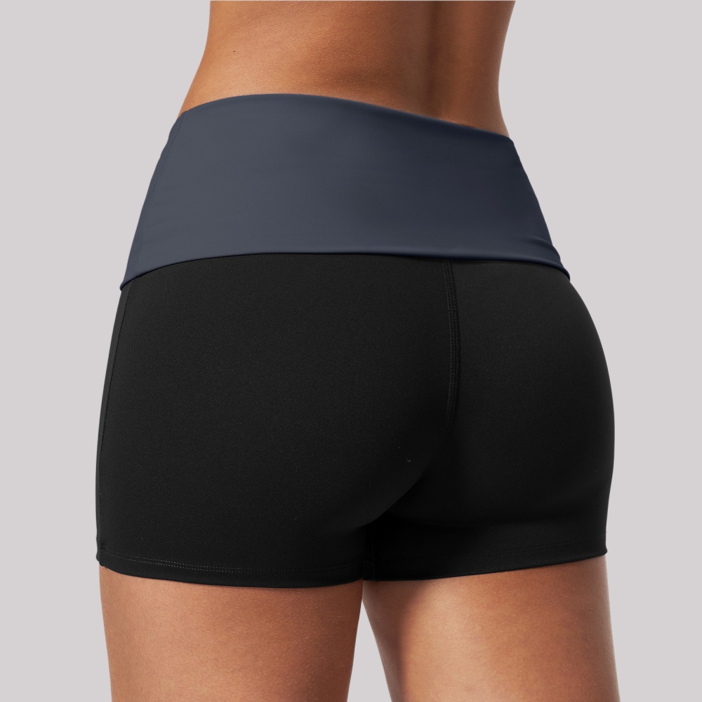 Dames Yoga Sportshorts met oms - J-Yoga Fitness recensie en prijs