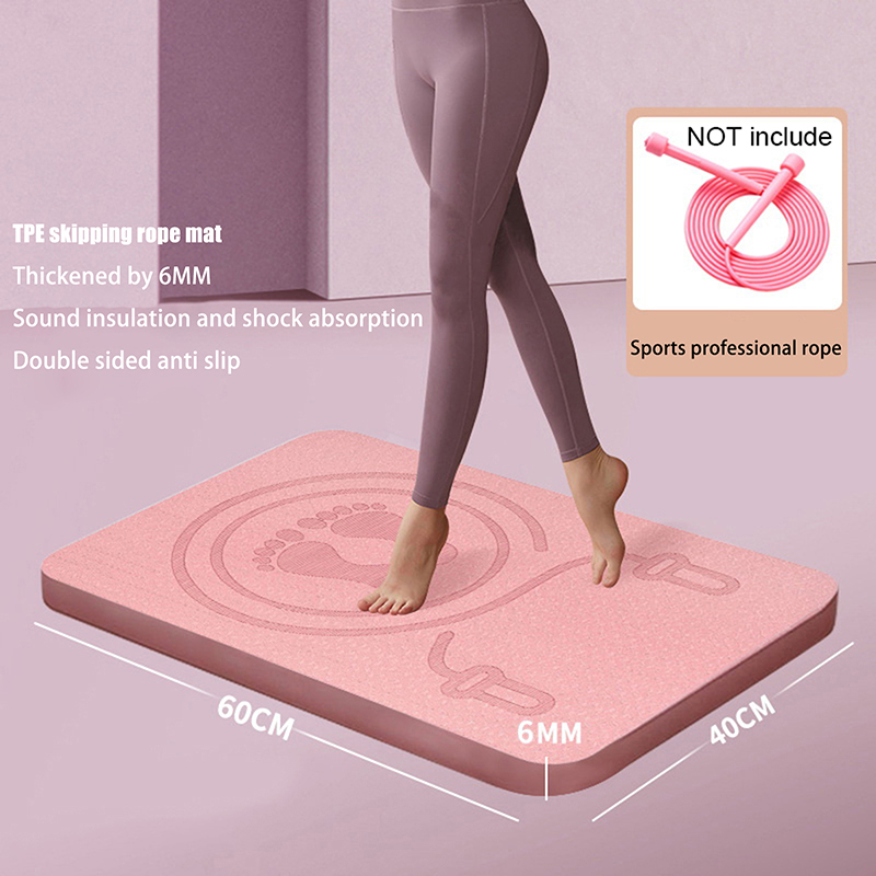 6MM Springtouwmat Anti-geluid  - J-Yoga Fitness recensie en prijs
