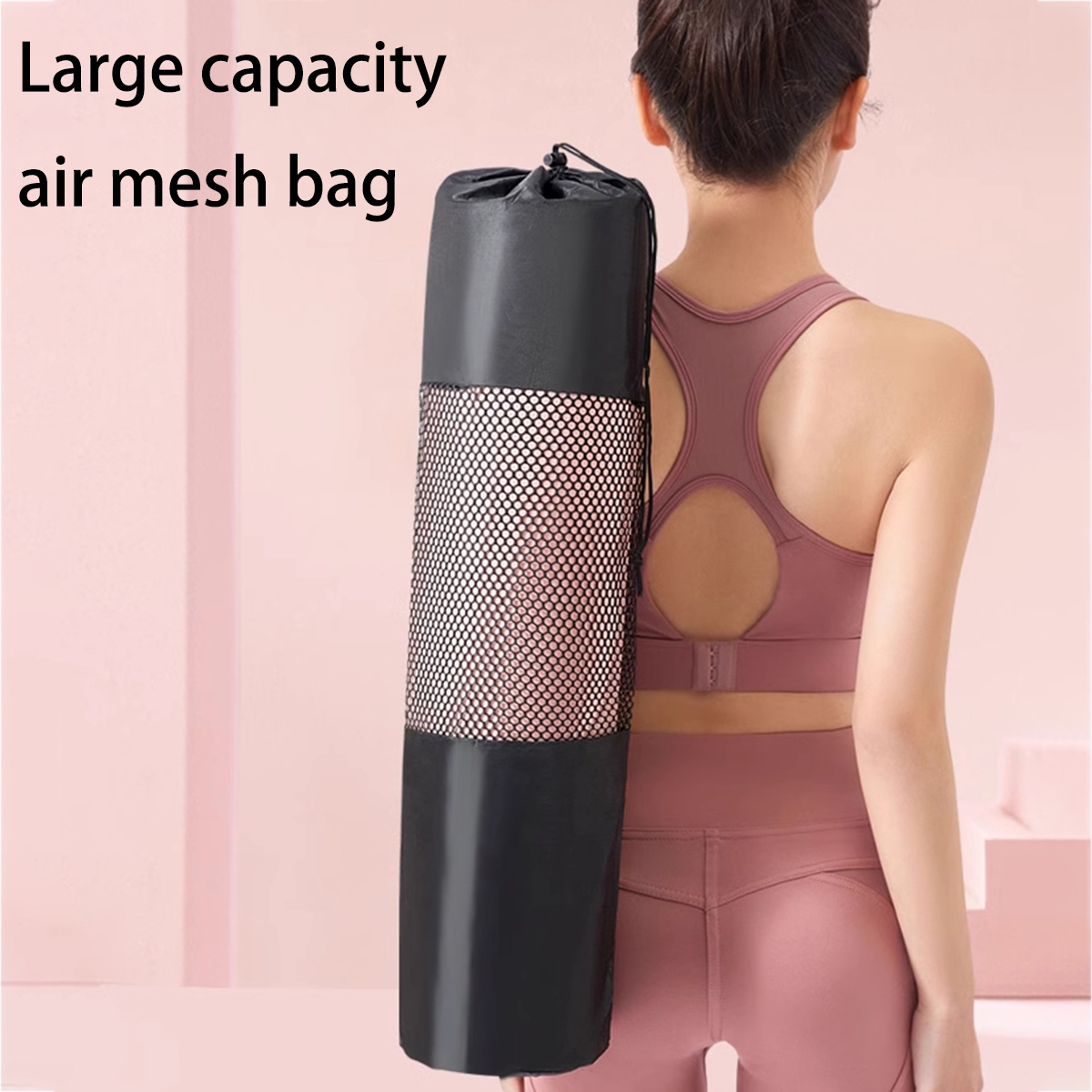 1 ademende mesh tas voor opber - Yoga Mat For Fitness recensie en prijs