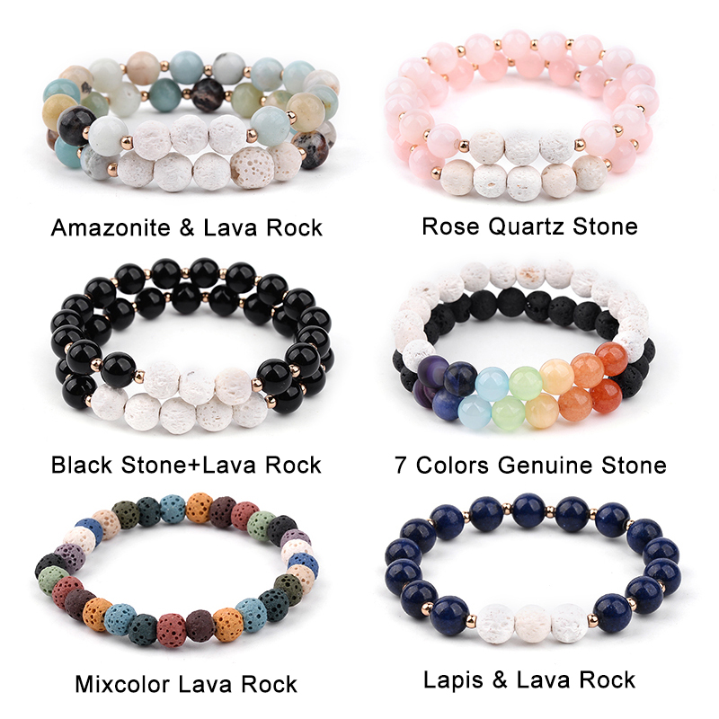 8mm Lava Steen Aromatherapie E - J-Yoga Fitness recensie en prijs