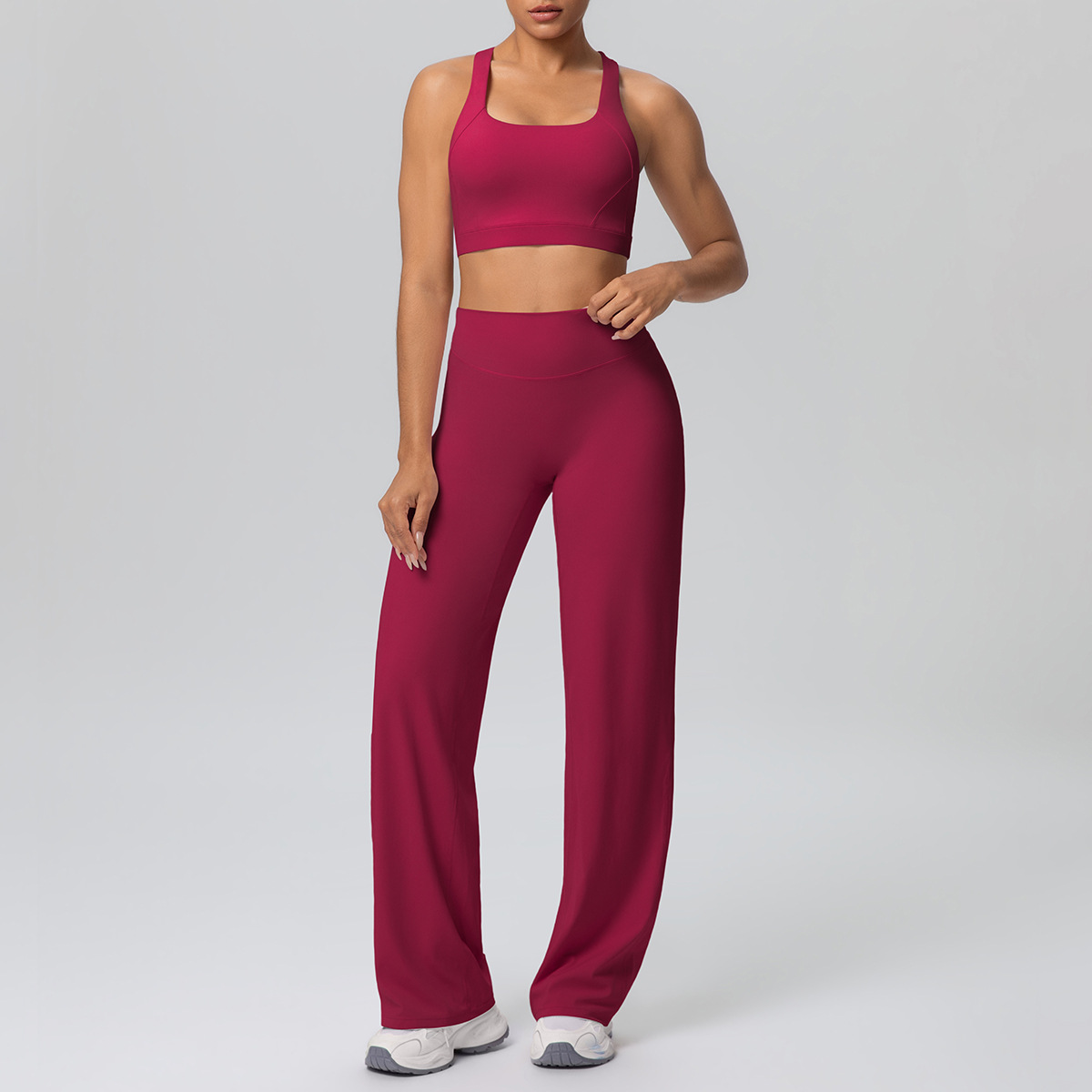 Sportbeha met schouderbandjes, - Yoga Fitness Stretching Strap recensie en prijs